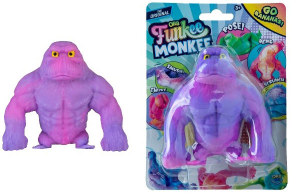 Recalled Orb Funkee Monkee Mega Purple and Packaging (part of assortment Model 41929)